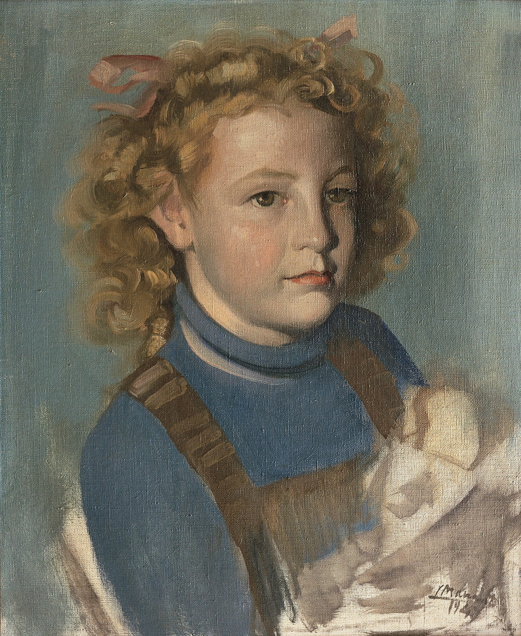 Pintura de José Manaut titulada Stella, 1943. Óleo sobre lienzo.